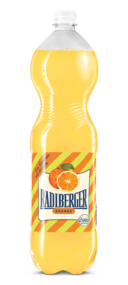 Radlberger Orange 1,5 l Pet-Flasche